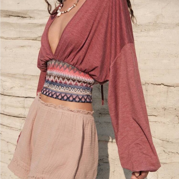 Vacation Vibes Backless Tie Back Top - Picture 6 of 8